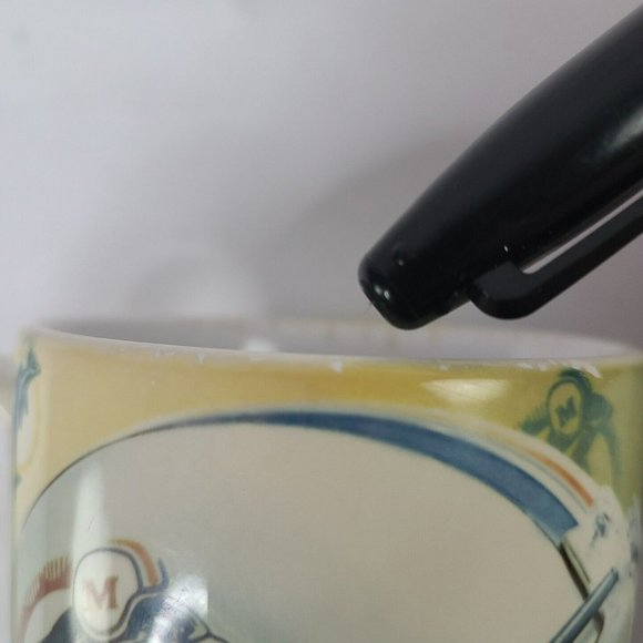 Vintage 1995 Miami Dolphins Xpres Coffee Mug Rustic NFL Football Photo Joe Sohm - Picture 11 of 14